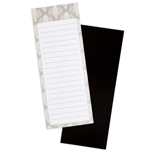Juvale Magnetic Note Pads for Refrigerator - 60-Sheet Grocery List Notepads with Magnet - Magnetic Shopping List Pad for Fridge - 3.5 x 9 in, Multi, Pack of 12