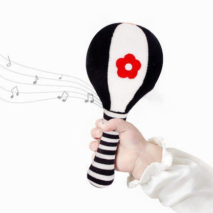 Rattles for Babies 0-6 Months, 2 Pcs Baby Soft Rattles 0-6 Months Early Developmental Hand Grip Toys for Infants Newborn Baby Girls Boys Gift