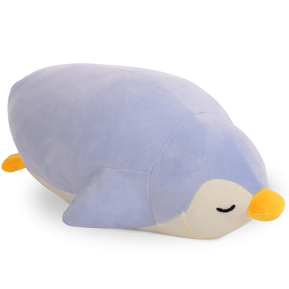 DENTRUN Penguin Stuffed Animals Bulk, Cute Penguin Plush Doll Play Toys for Kids Girls Boys Adults Birthday Xmas Halloween Present Adorable Soft Plushies, 12.20/18.11/22.44/25.98 Inchs, Blue, Black