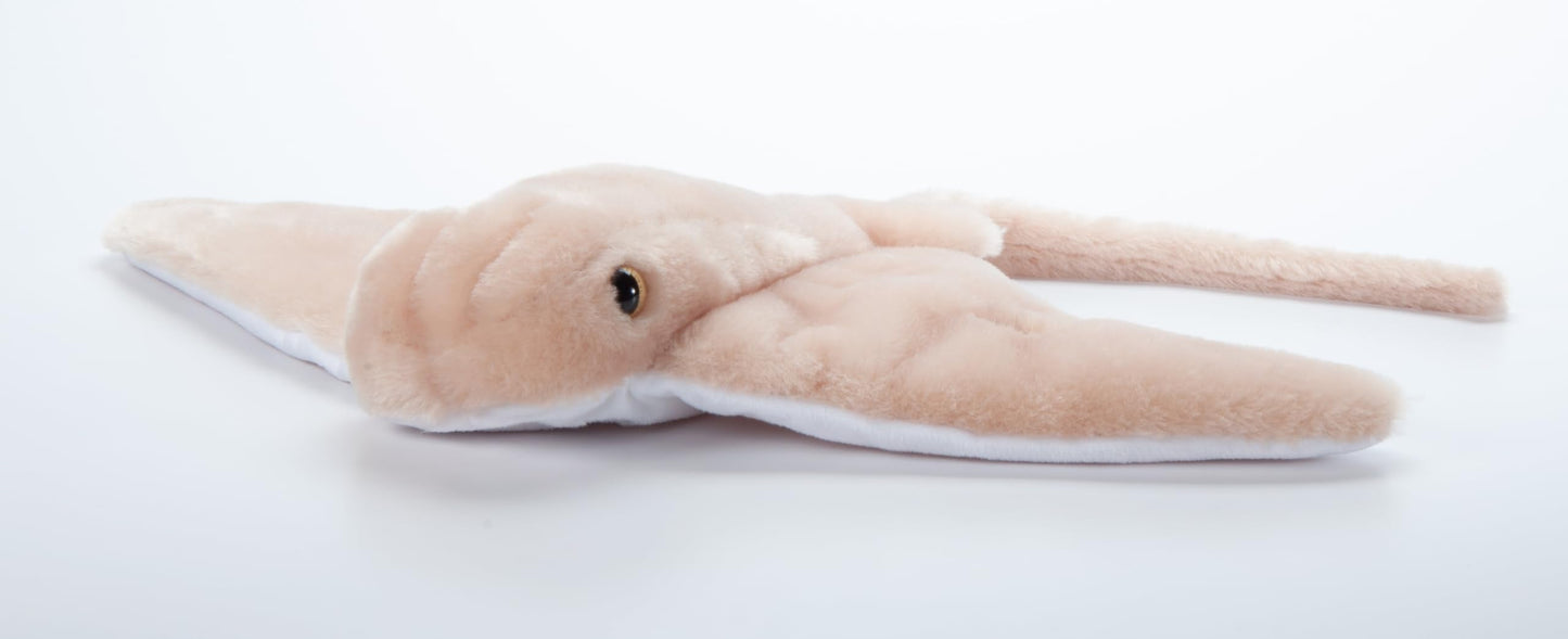 The Petting Zoo Cownose Ray Stuffed Animal Plushie, Gifts for Kids, Wild Onez Sealife Animals, Stingray Plush Toy 24 inches from Tip of Tail to Head