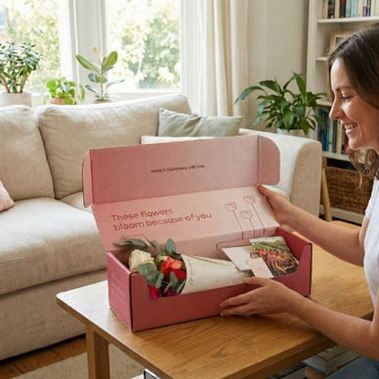 Aquarossa Farms – Mothers Day Flowers for Delivery, Fresh Flowers Bouquet, Handpicked from the Farm, Gift for Mom, Birthday, Anniversary, or Just Because – 24 Fresh Roses