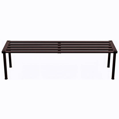 MultirackX Metal Plant Stand, Rust-proof Aluminum Display Rack, Plants Display Stands Decoration Racks for Living Room Garden Balcony Patio (Ebony, 42.5Inch Tall Leg)