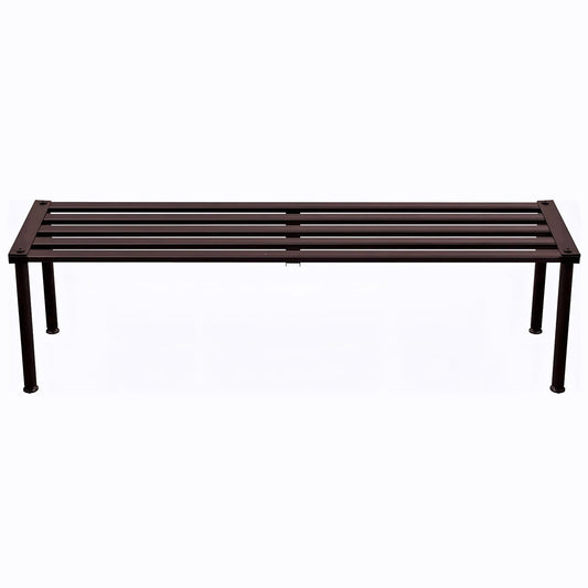 MultirackX Metal Plant Stand, Rust-proof Aluminum Display Rack, Plants Display Stands Decoration Racks for Living Room Garden Balcony Patio (Ebony, 42.5Inch Tall Leg)