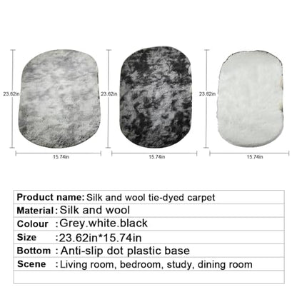 1pc, Soft Fluffy Shag Area Rugs for Living Room, Shaggy Floor Carpet for Bedroom, Carpets Home Decor Rugs, Cute Luxury Non-Slip Machine Washable Carpet, Home Decor Room Decor,Gray