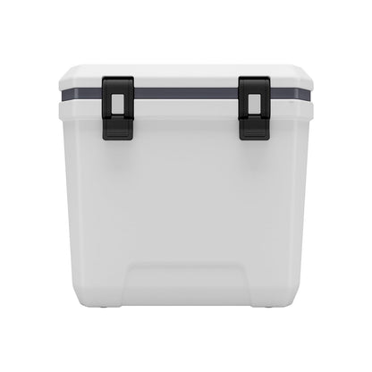 VEVOR Portable Cooler, 38 QT Hard Cooler with Ice Retention, Heavy-Duty Handles and Cup Holder, Lightweight Rigid Material Insulated Portable Cooler, Suitable for Family Picnics and Long Trips