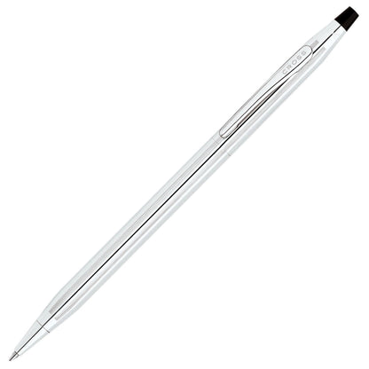 Cross Classic Century Lustrous Chrome Ballpoint Pen - Refillable Pen for Effortless Writing - Black Ink - Durable Construction - Premier Distinctive Look - Gift-Ready