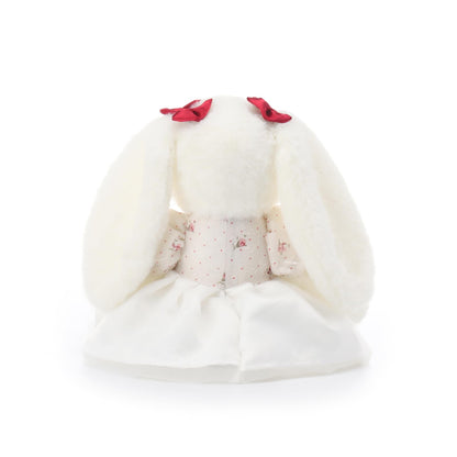 Apricot Lamb Black Tea Bunny Stuffed Animals for Kids, Soft Cute Plush Toys for Baby Girl and Boy, 8.3 Inches