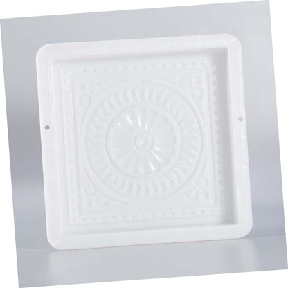 Kisangel Brick Mold 14.5 Inch Square Cement Paver Mold Concrete Stepping Stone for Garden Patio Yard Pathway
