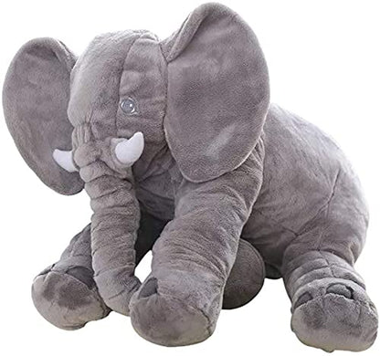 BOOJALOO Giant Stuffed Animals Doll Elephant Stuffed Animal, 24" Stuffed Elephant Plush Toy Gifts for Girls Boys Gray