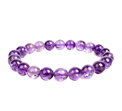 3APure Natural Amethyst Bracelet Attracts Good Luck, Accumulates Wealth, and Enhances Romantic Relationships, Exquisite Design