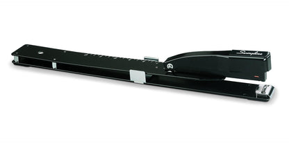 Swingline Long Reach Stapler, 20 Sheet Capacity, Jam Free, 12" Reach, Metal, Black (S7034121P)
