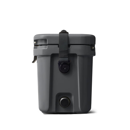 YETI Roadie 15 Hard Cooler with DoubleDuty Shoulder Strap, Charcoal