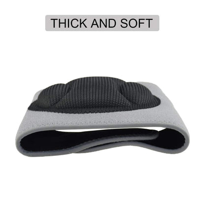 JYSW Knee Pads Comfortable Non-Slip, Thick Extra Foam Cushion kneepads for Scrubbing Floors, Gardening, Yoga & Construction, Soft Inner Liner, Strong Double Straps and Adjustable Easily for women(L)