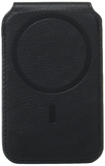 umoven Wallet for Men - Pop Up Case, Cash Slot, and Credit Card Slot - Slim Aluminum Wallet with RFID Blocking, Minimalist Leather Wallet Front Pocket with ID Window, Gift Box (Dark black)