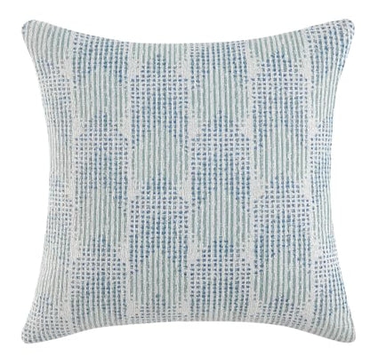 BLVD Eight Pantego Decorative Throw Pillow with Insert (Cover + Insert Included) – 20"x 20" Down Alternative – Sofa & Bed Pillow for Couch, Living Room & Bedroom - CAL117 Compliant, Single Pack