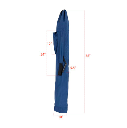 Commercial Grade Heavy Duty Beach Umbrella Carry Bag for storage of Beach and Patio Umbrellas