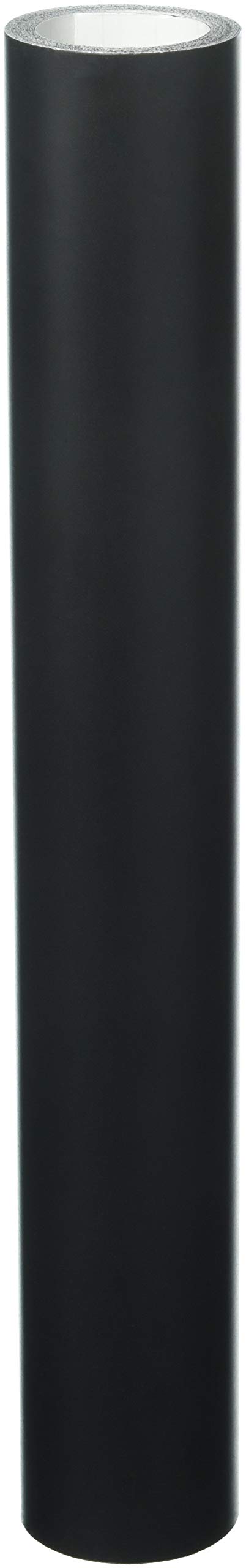 ORACAL 651 Vinyl Roll – Permanent Matte Black Adhesive Vinyl for Crafting, Stickers & Decals (12" x 10ft)