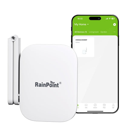 RAINPOINT Antenna Gateway for WiFi Water Timer, Sprinkler Controller, Smart Hose Timer Valve, Drip Irrigation for Garden, Lawn, and Yard