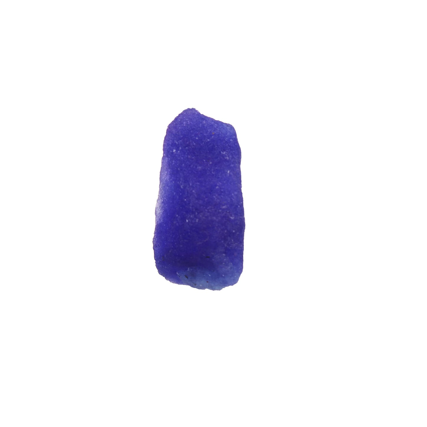 REAL-GEMS Blue Sapphire Rough Crystal 13.05 Carat Loose Gemstones for Jewelry Making Blue Crystal Decorations for Home
