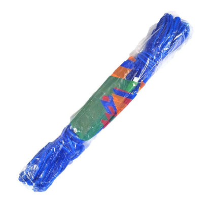 Pennant Banner Flags - OSHA 500lb Rated Safety Rooftop Flagging Barrier Traffic Party & Events - 105ft Strand Fade Resistant (Multicolored, 9"x12"x105ft)