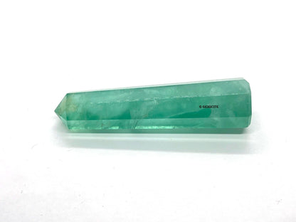 WholesaleGemShop 3 Inch (70 mm) Gemstones GREEN FLUORITE Obelisk Tower Jumbo Facet Aura Rock Crystal Natural Polished Earth Wand Spirit