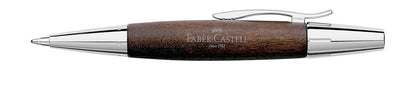 Faber-Castell e-motion Ballpoint Pen - Pearwood Dark Brown