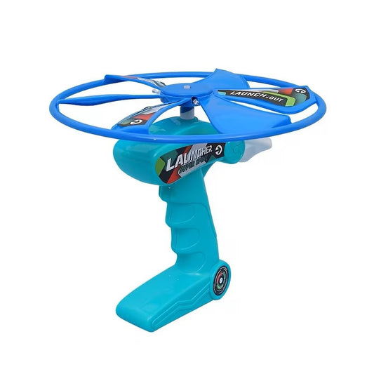 First Winner Pull-String Sky Rotor Flyer: Unleash Outdoor Family Fun, Watch Colorful Spinning Wings Soar & Spin, Transform Boring Days into Thrilling Sky Adventures