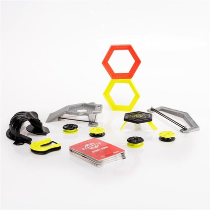Fat Brain Toys Magshuto Stunt Park, Trick Shot System, Magnet Toys Skill Disc Launch Set, Magnet Game for Kids and Tweens