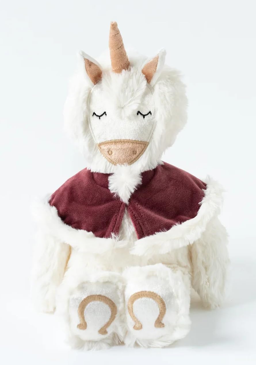 Slumberkins Shine Bright Unicorn Kin + Affirmation Card - Promotes Positive Self-Esteem, Authenticity & Community - Holiday SEL Toys for Boys and Girls