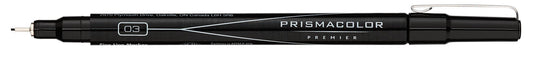 Prismacolor 14171 Premier Fine Line Illustration Markers, Assorted Fine Tips, Black, 5-Count