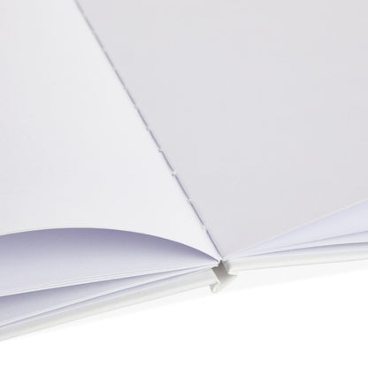 Paper Junkie Blank Books for Kids to Write Stories - 6-Pack 8.5 x 11 in White Hardcover - Unlined Sketchbooks & Writing Notebooks - Drawing Notebook & Blank Story Book