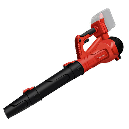 Leaf Blower Cordless for Milwaukee M18 Battery(No Battery) - 580CFM & 6 Speed Levels, Electric Brushless Cordless Handheld Blower for Town Care, Patio, Blowing Leaves and Snow (Black & Red)