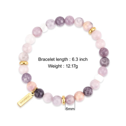 MesoAura Natural Garnet Bracelet – handmade Crystal Healing Jewelry for Women & Men – Root Chakra Balance, Vitality & Courage Energy Stone – Zodiac Capricorn Aquarius – Spiritual Gemstone Beaded Bracelet (Throat Chakra – Fluorite Aria bracelet)