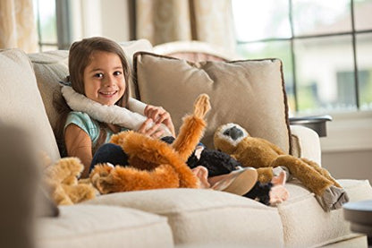 Wild Republic Gibbon Plush, Monkey Stuffed Animal, Plush Toy, Gifts for Kids, Hanging 20"