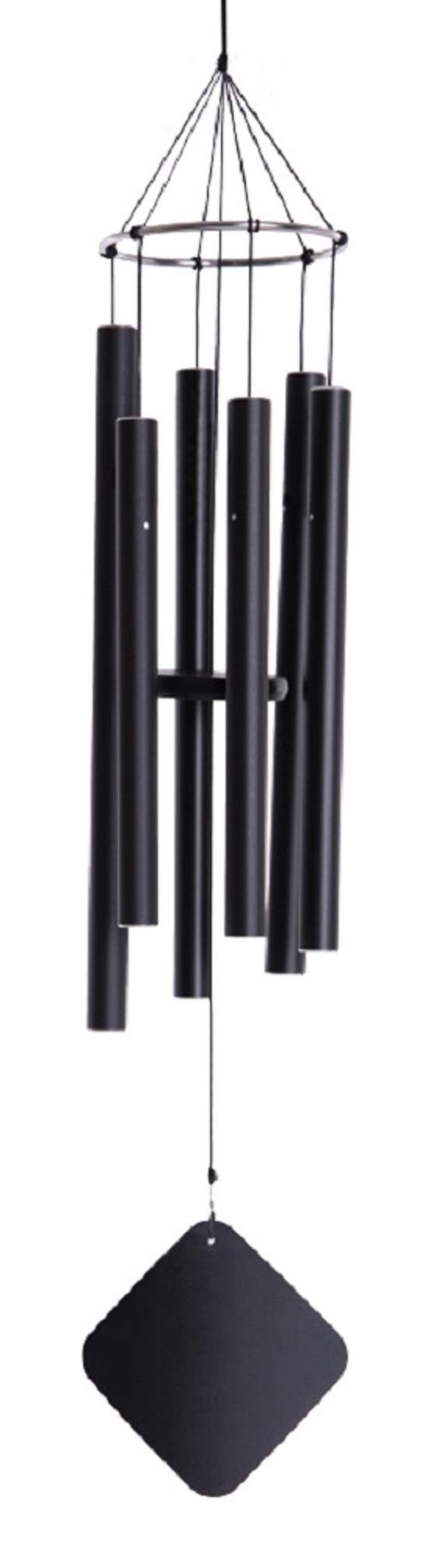 Music of the Spheres – Hawaiian Soprano, Small Handcrafted Wind Chime, Precision Tuned, Weather-resistant Unique Outdoor Wind Chimes, 30"