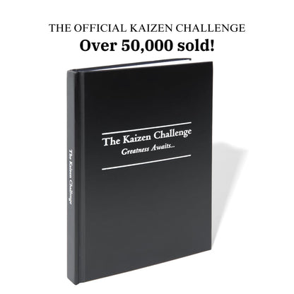 Kaizen Challenge - Self Improvement Journal for Men & Women - Daily Planner and Habit Tracker for Productivity, Discipline, and Mental Health - 20 Week Life Planner Journal