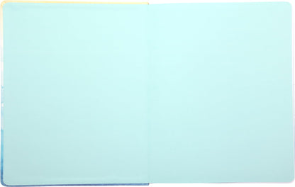 WORLD TRAVELER Large Lined Journal Notebook - Lay-Flat Hardcover Notebook with 2 Ribbon Bookmarks Hardbound Writing Journal 256 Ruled White & Ivory Pages 8x10 Inches, Abstract Ombre