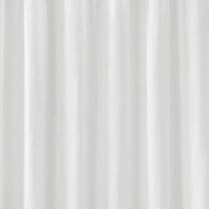 Brooklyn Loom Solid Cotton Percale White 50x84 Window Curtain Pair, Solid Color Themed, Oeko-TEX Certified Confidence