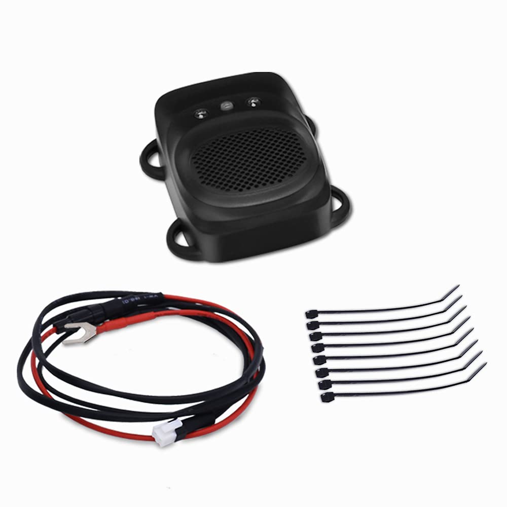 Under Hood Rodent Repellent for Car Engines, Dual Action Ultrasonic & LED Strobe Lights for High-Efficiency Rat and Mouse Deterrent, Pest Control for 12V 24V Vehicles, Cars, Trucks, RVs