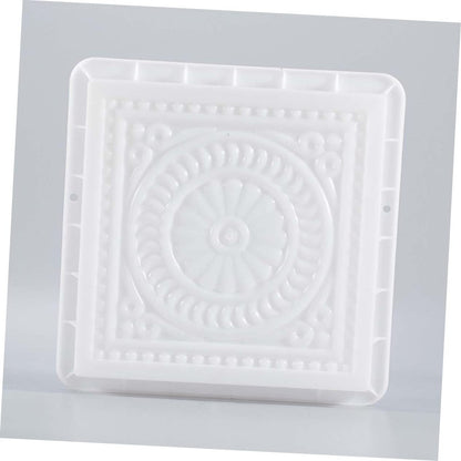 Kisangel Brick Mold 14.5 Inch Square Cement Paver Mold Concrete Stepping Stone for Garden Patio Yard Pathway
