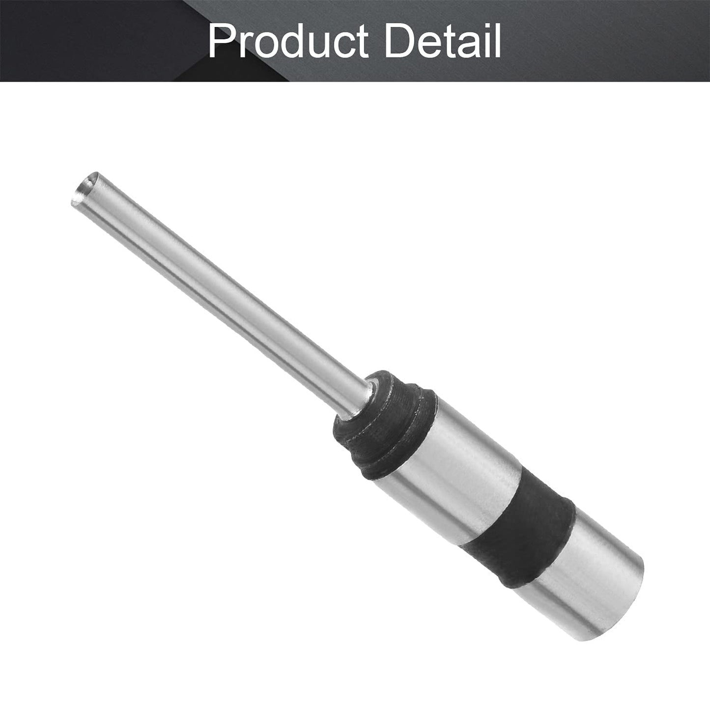 Utoolmart 4mm Paper Punch Drill, Straight Shank Hollow Bit Tool, for Hole Puncher Punching Machine 2Pcs