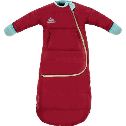 Kelty Space Cadet Infant and Toddler Sized Arms-Out Sleeping Bag, 30-40F Degree Rated, 8M-4T, Fleece-Lined Hand Covers (40F / 2-4T)