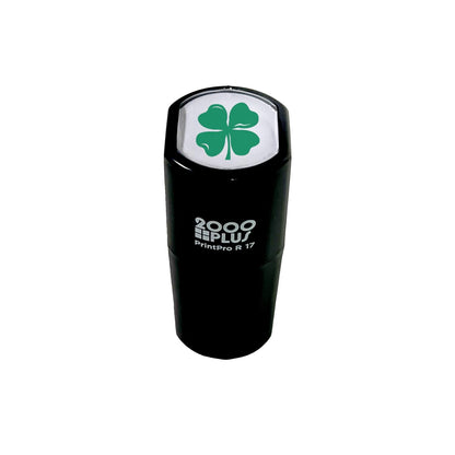 Four Leaf Clover Stamp / 2000 Plus Self Inking St. Patrick's Day Stamper / 9/16" Small Imprint Teacher Reward Rubber Stamp/Lucky Planner Worksheet Spring Holiday Stamp