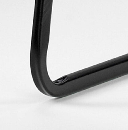 Iron Simple Floor-Standing Magazine Display Rack - Black