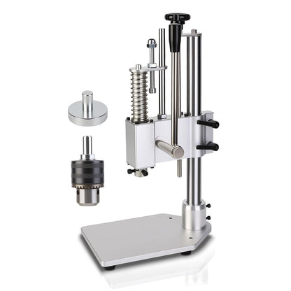 Aluminum Alloy Manual Press,Precision Punching Machine for electronic component,Leather,Jewelry,Laboratory Projects,beauty industry,Riveting,Punching,Cutting,Sealing,Disassembly (Aluminum Alloy Press)