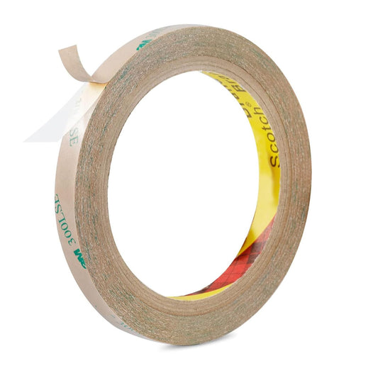 3M 300LSE Double Side Tape Heavy Duty 36ft, Clear Mounting Tape Removable for Scrapbook,Transparent Sticky Tape Picture Hanging Strips, Adhesive Tape for LED Poster Art Craft