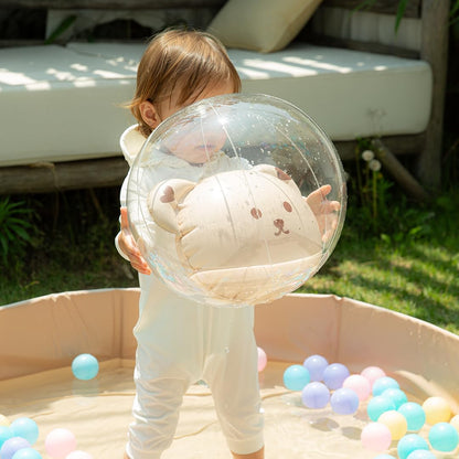 AGUARD Beachballs for Pool for Baby & Kids, Cute 3D Character Ball, Beach Cute Adorable Pooltoy, Summer Playball