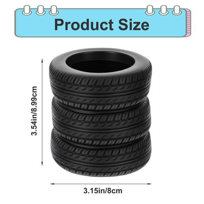 mekueeex 8 Pcs Tire Shaped Pen Holder Car Tire Planter Holder for Men Mechanic Gift Desk Office Home School Accessories Decor Christmas Novelty Funny Supplies Cactus Succulent Planter Pot