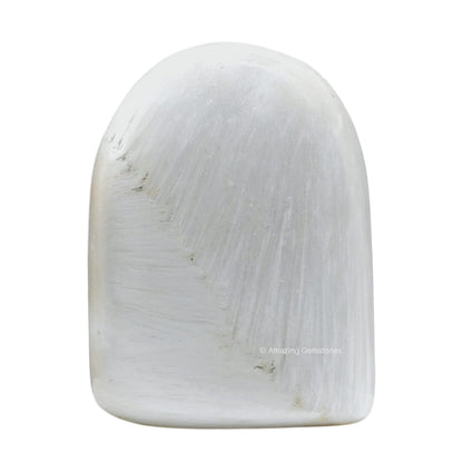 Amazing Gemstone Large Scolecite Crystal Standing Palm Stone - Scolecite Palm Stones and Crystals, A++ Grade Gemstones and Crystals - Healing Crystals and Healing Stones Office Home Decor Gifts