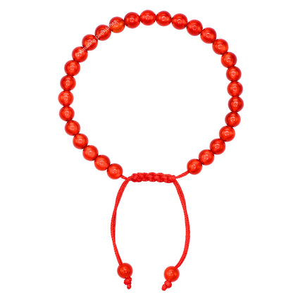 Amazing Gemstone Carnelian Bracelet for Women Men's Gifts - Protection Healing Crystal Bracelet - 6mm Gemstone Beaded Adjustable Bracelet Pulseras Para Hombres Mujer Stocking Stuffers